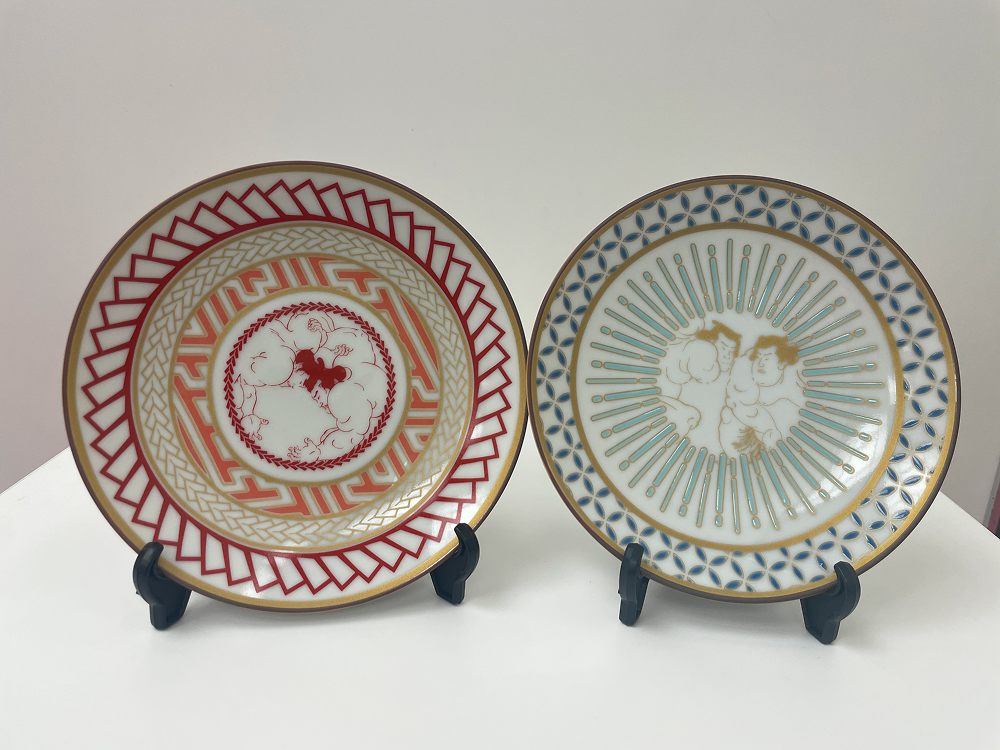 九谷焼 皿2枚セット