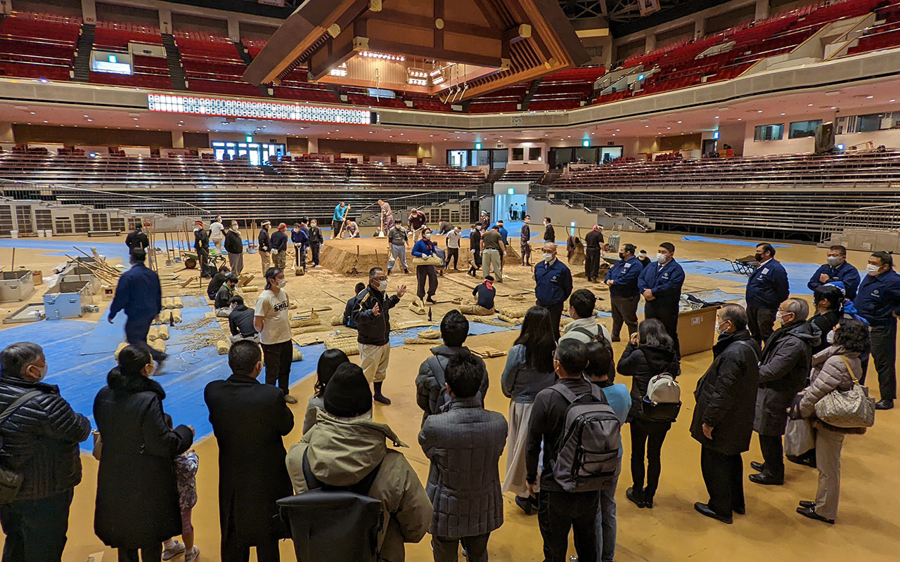 無料記事】1月5日土俵築見学ツアー写真レポート【30枚】 | 大相撲公式