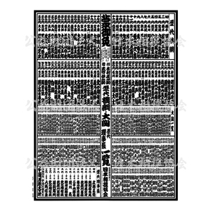大相撲歴代番付表(昭和)42枚