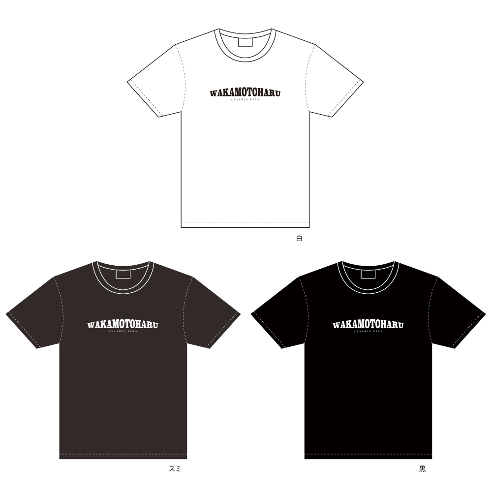 英字Tシャツ(豊昇龍/琴櫻/霧島/若元春/伯桜鵬/嘉陽)