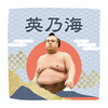 【応援グッズ】力士ハンカチ（青海波）