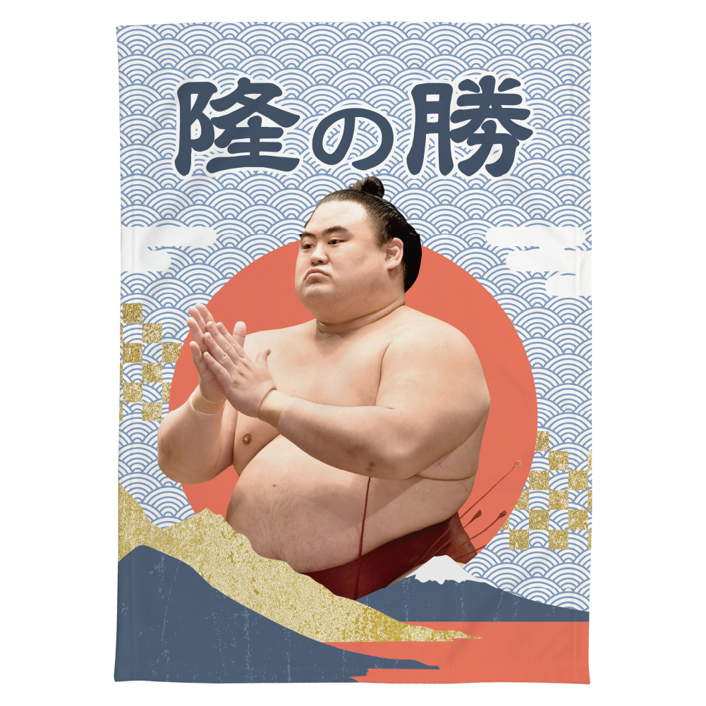 【応援グッズ】大ブランケット（青海波）