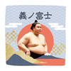 【応援グッズ】力士ハンカチ（青海波）
