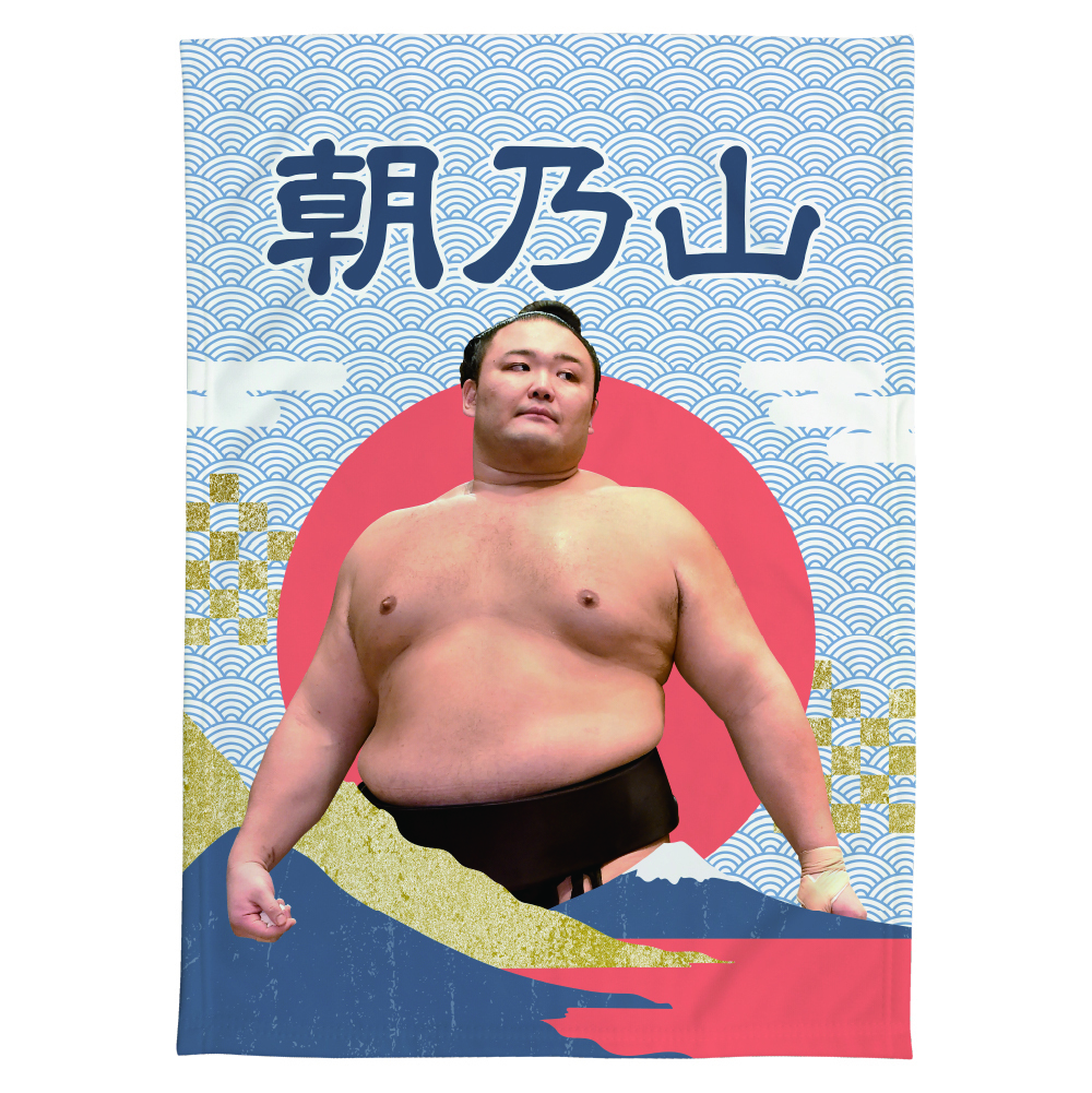 【応援グッズ】大ブランケット（青海波）